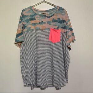 Chic Soul Top/Blouse 2X